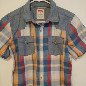 Levi's Boy's Plaid Shirt